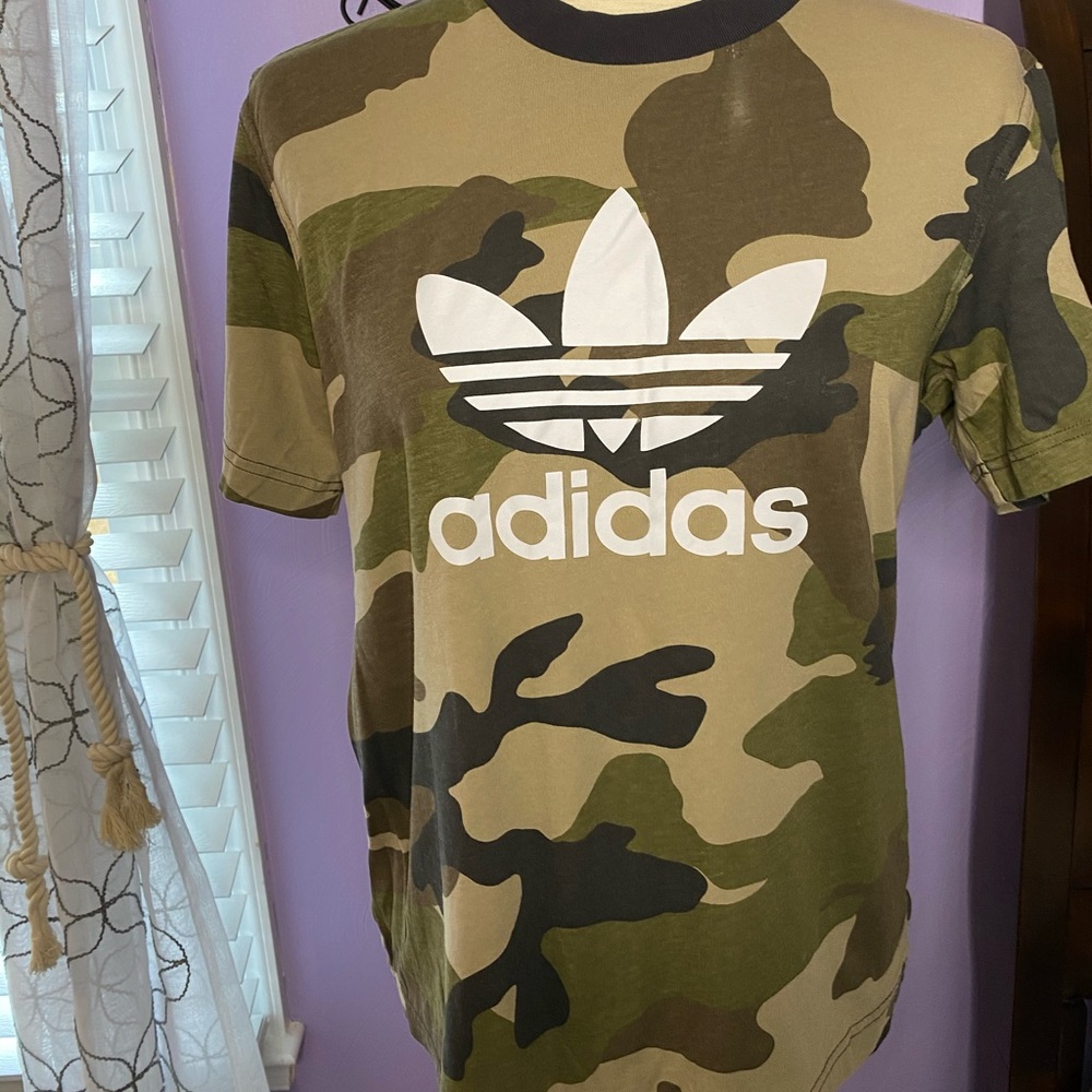 Adidas camo shirt